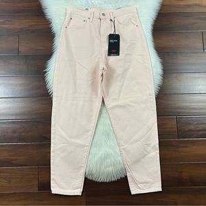 Levi's Women’s Size 31 Pick A‎ Color High Loose Taper Leg Denim Jeans Pink